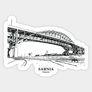 Sarnia- Ontario Sticker